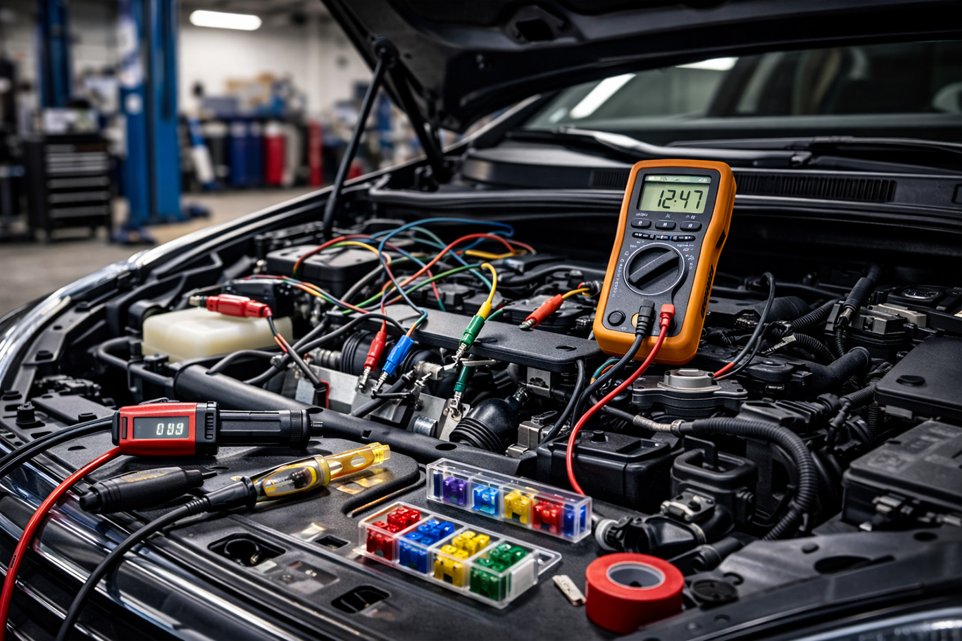 Automotive electrical system repair in Orlando — alternator, starter, wiring, and sensor diagnostics