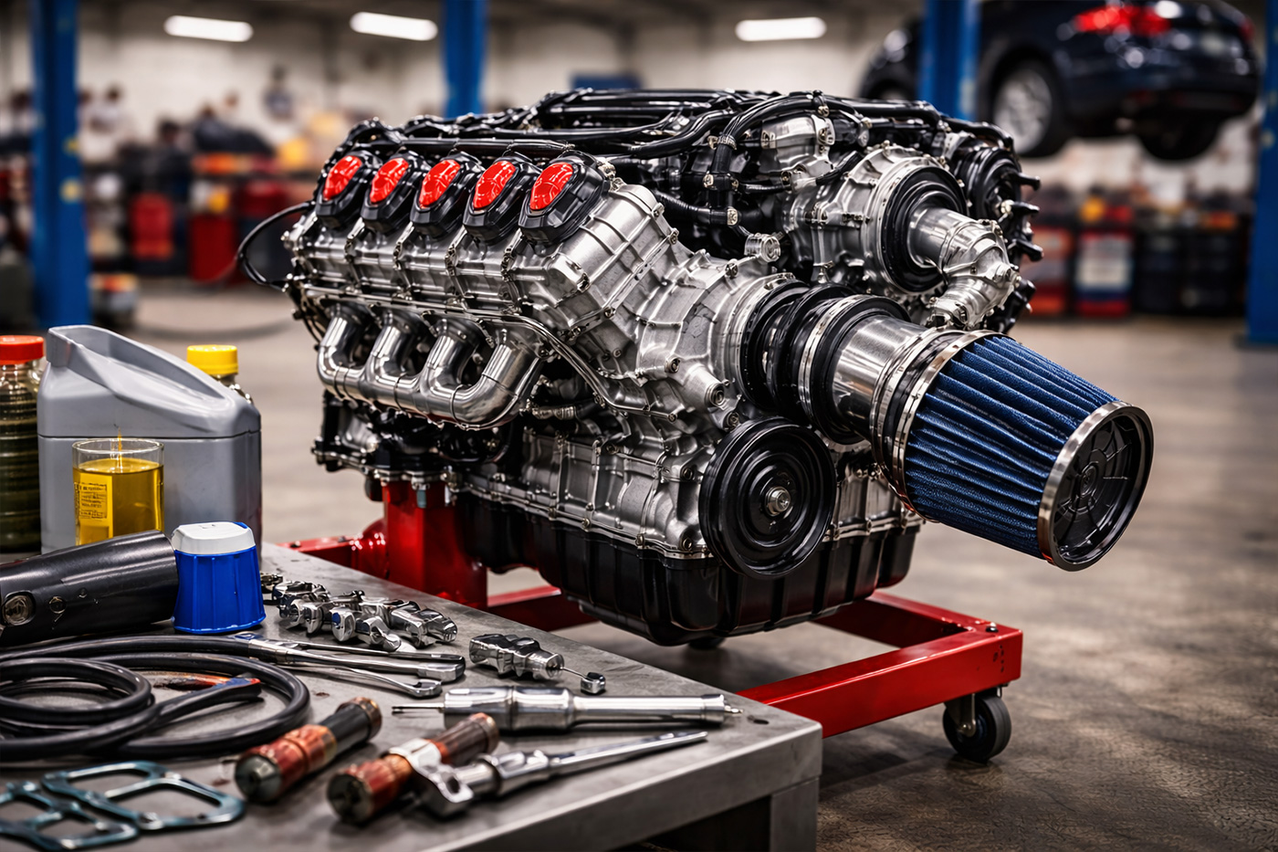 Engine repair and engine diagnostics at H&A Auto Service in Orlando, FL — tune-ups, engine rebuilds, and check engine light service
