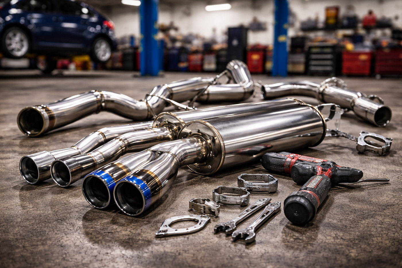Exhaust and muffler repair in Orlando, FL — pipes, catalytic converter, and emissions service