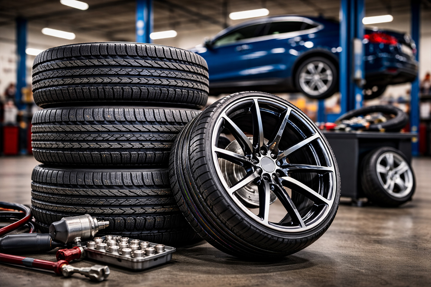 Tires and rims sales and installation in Orlando, FL — new and used tires, wheel alignment, and rim upgrades