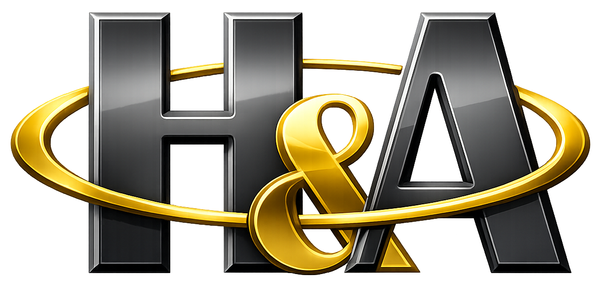 H and A Auto Service footer logo